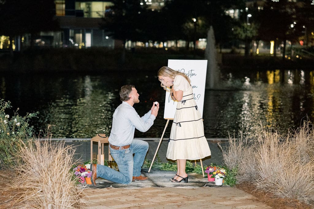 The Woodlands Photographer | Surprise Proposal