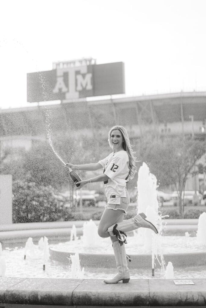 texas a&m college station senior photographer