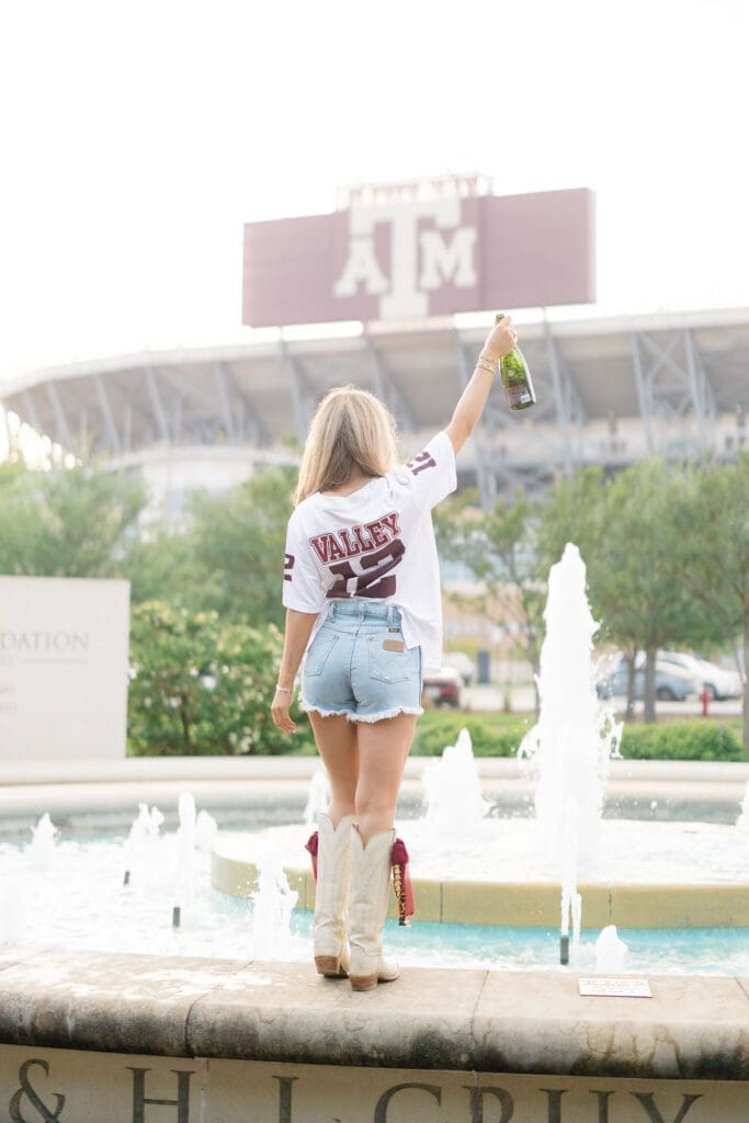 texas a&m college station senior photographer