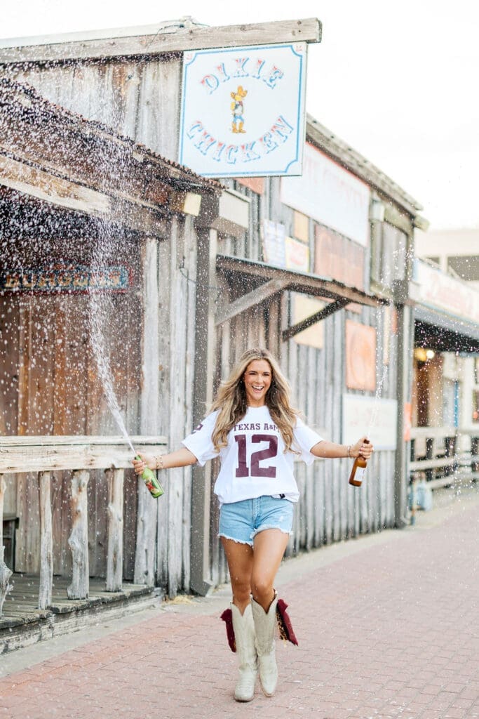 tamu senior photo northgate texas a&m