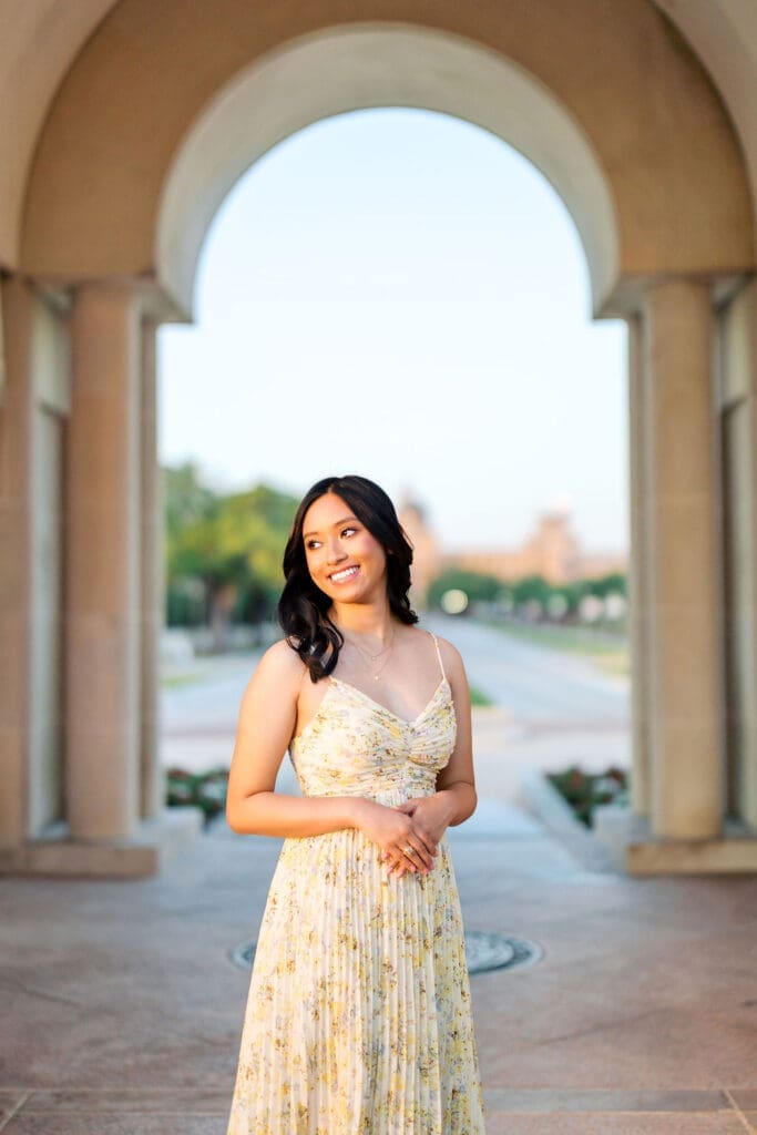 texas A&M Albritton Bell Tower graduation photo