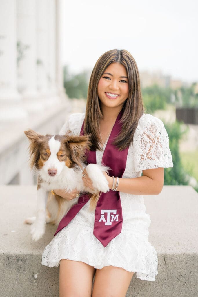 texas a&m senior photographer admin portraits pose ideas